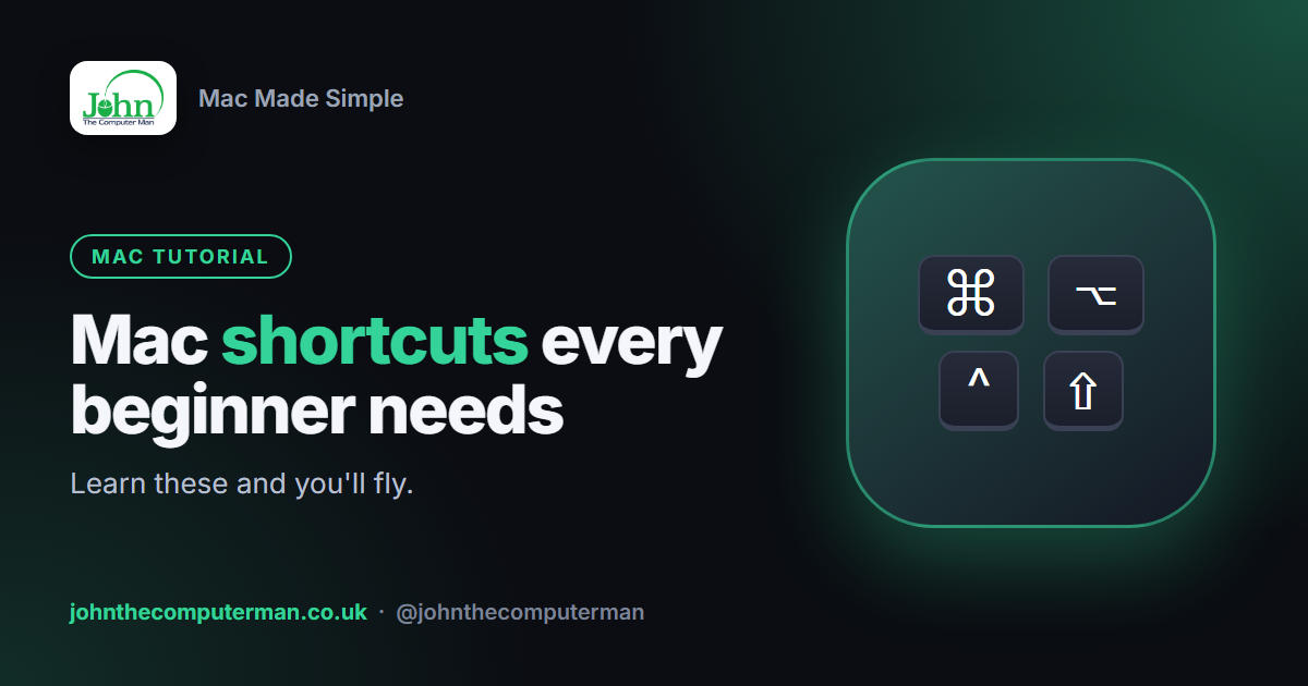 15 Mac Keyboard Shortcuts Every Beginner Should Know