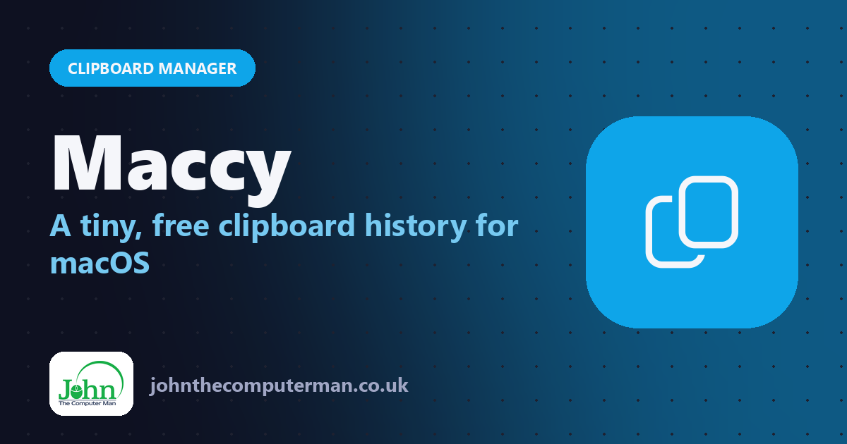 Maccy: Free Clipboard History for Mac (Never Lose What You Copied)