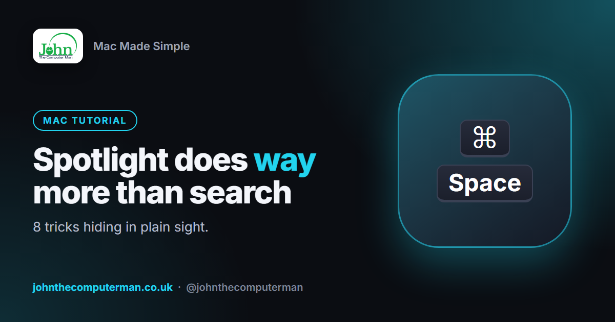 How to Use Spotlight on a Mac: 8 Tricks Beyond Search