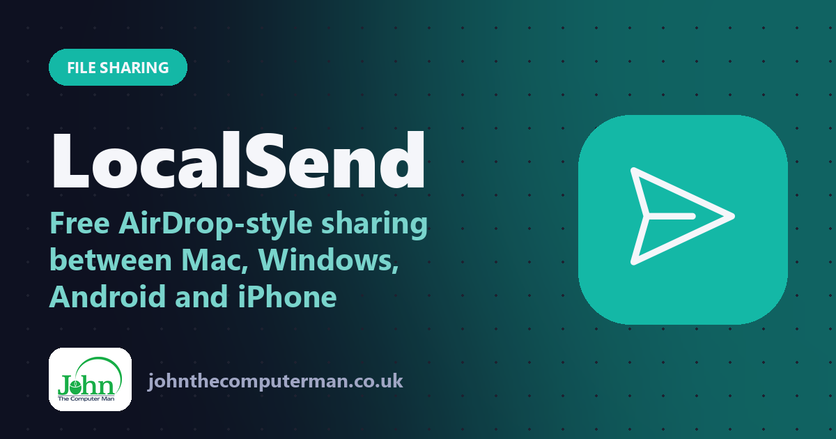 LocalSend: Free AirDrop for Mac, Windows and Android