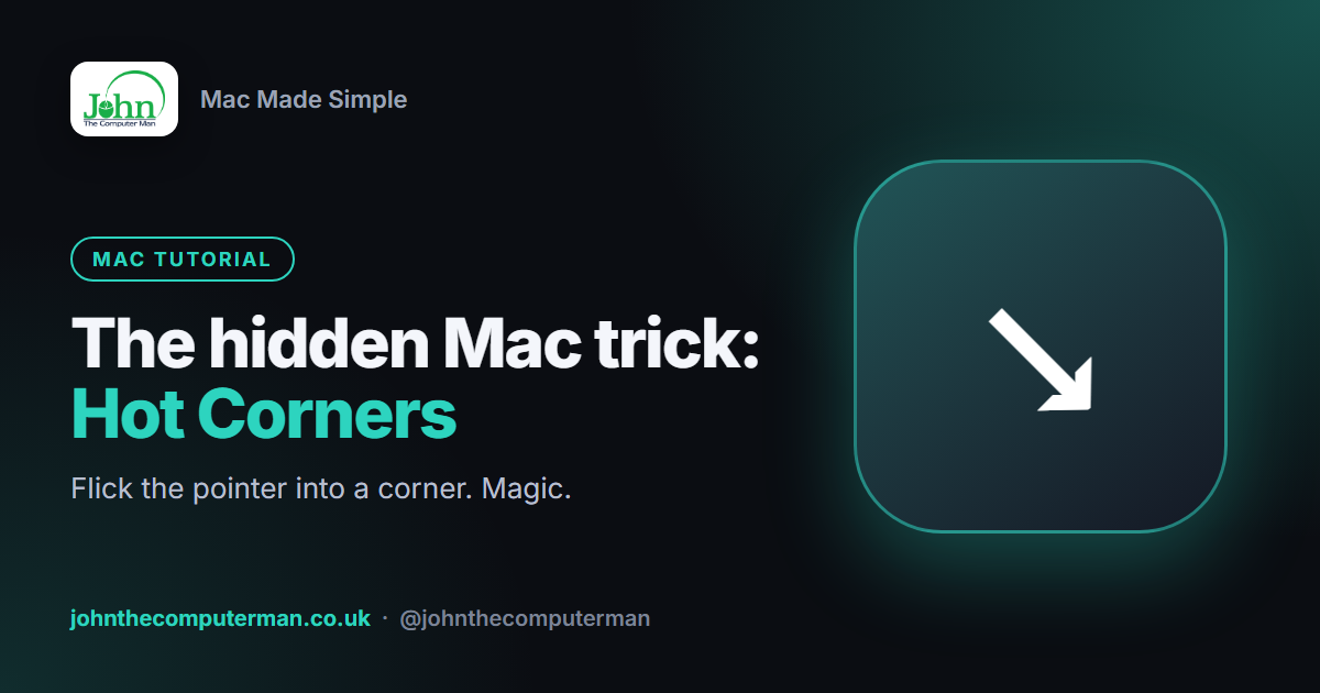 How to Use Hot Corners on a Mac