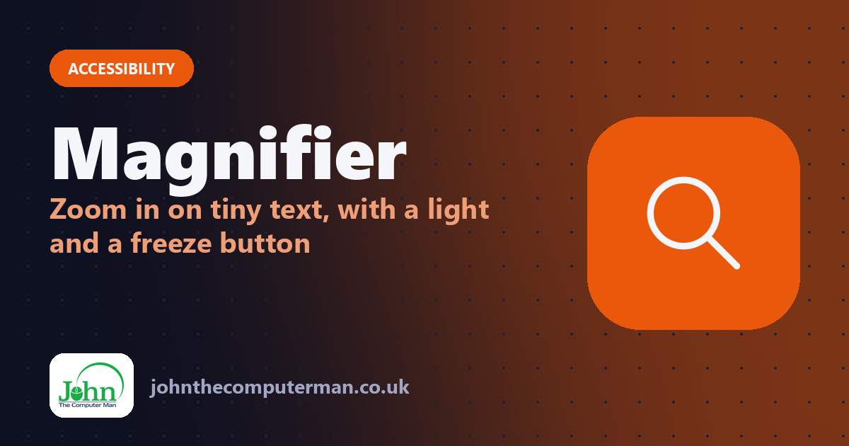How to Use Your iPhone as a Magnifying Glass With Magnifier
