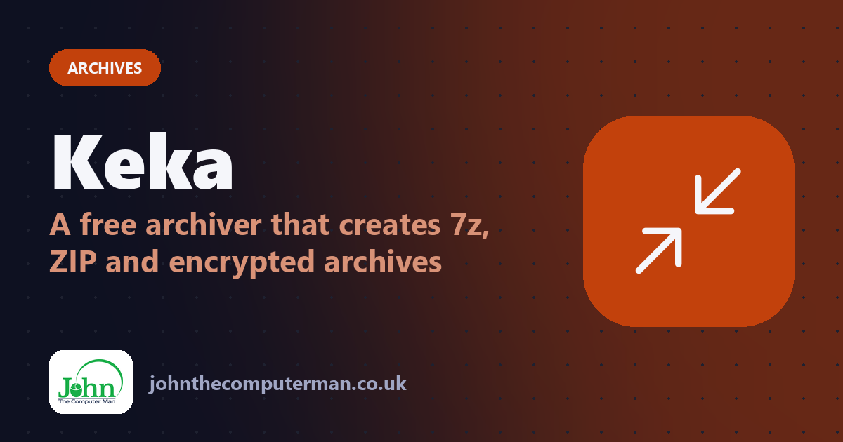 Keka for Mac: Create 7z and Password-Protected ZIP Files for Free