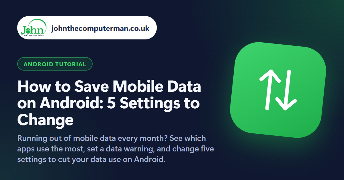 How to Save Mobile Data on Android: 5 Settings to Change