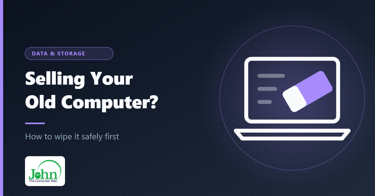 Selling your old computer?