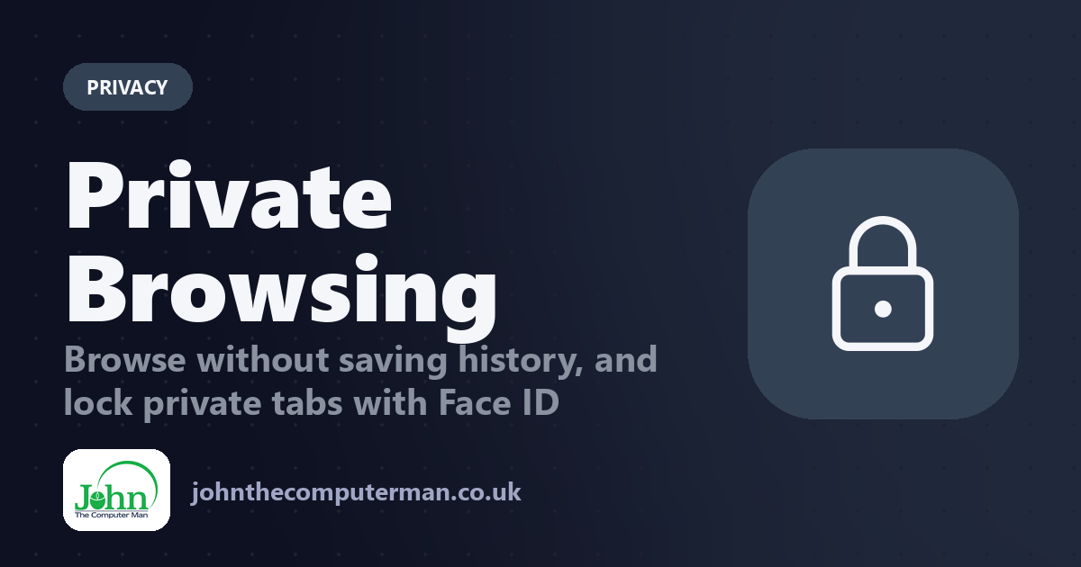 How to Use Private Browsing in Safari on iPhone (and Lock It With Face ID)