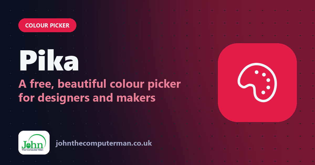Pika: The Free Colour Picker for Mac (Grab Any Colour on Screen)