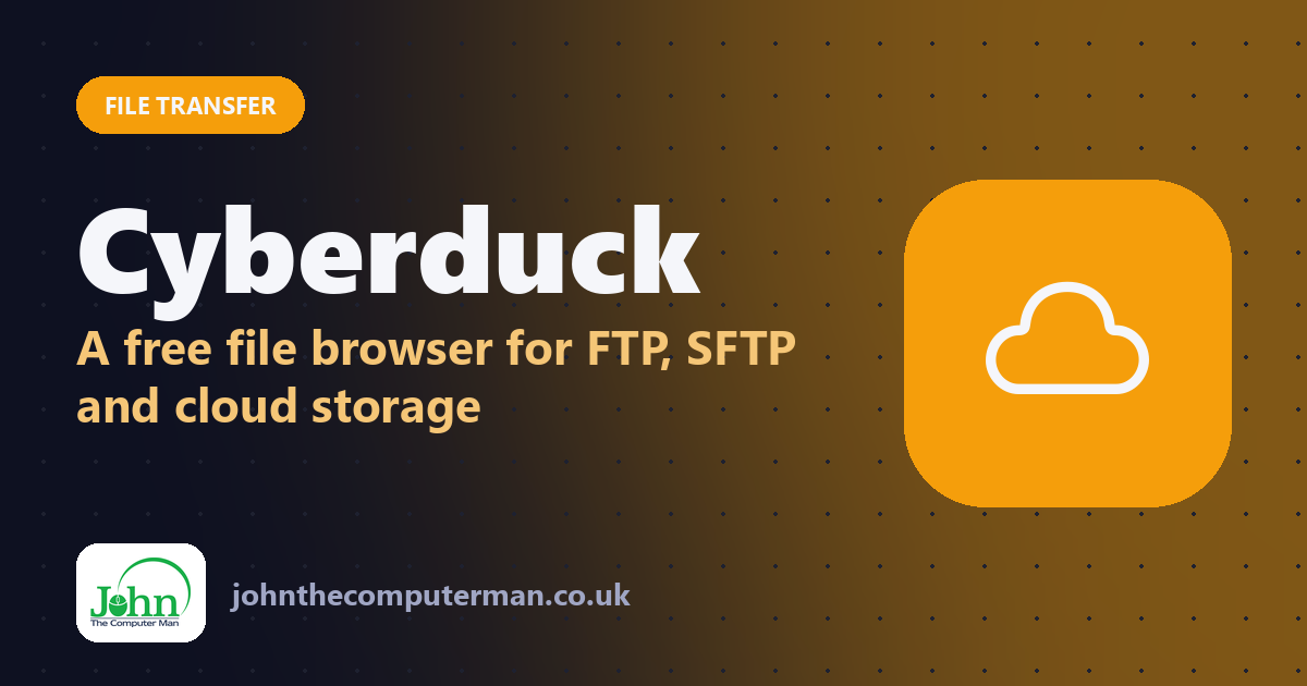 Cyberduck for Mac: Free FTP, SFTP and Cloud Storage Browser