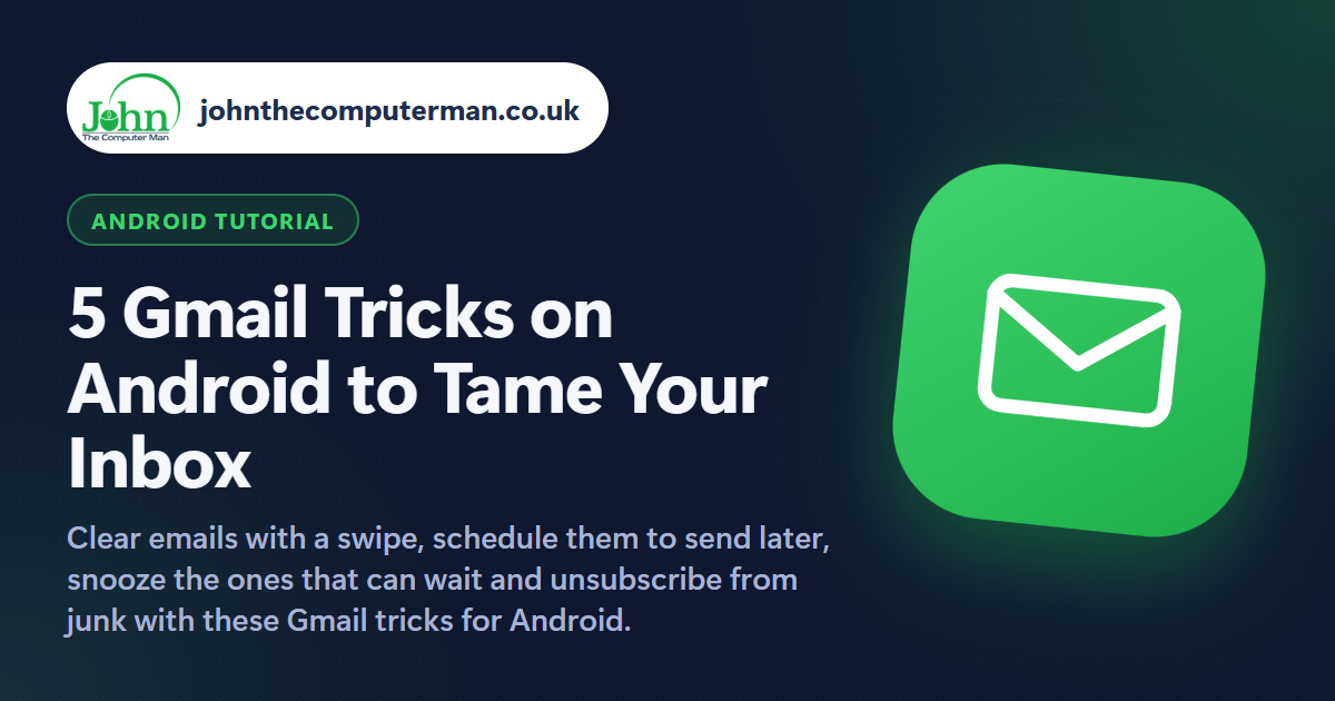 5 Gmail Tricks on Android to Tame Your Inbox