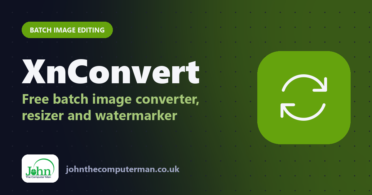 XnConvert for Mac: Batch Resize, Convert and Watermark Photos for Free