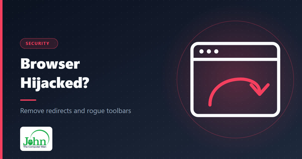 Browser hijacked?