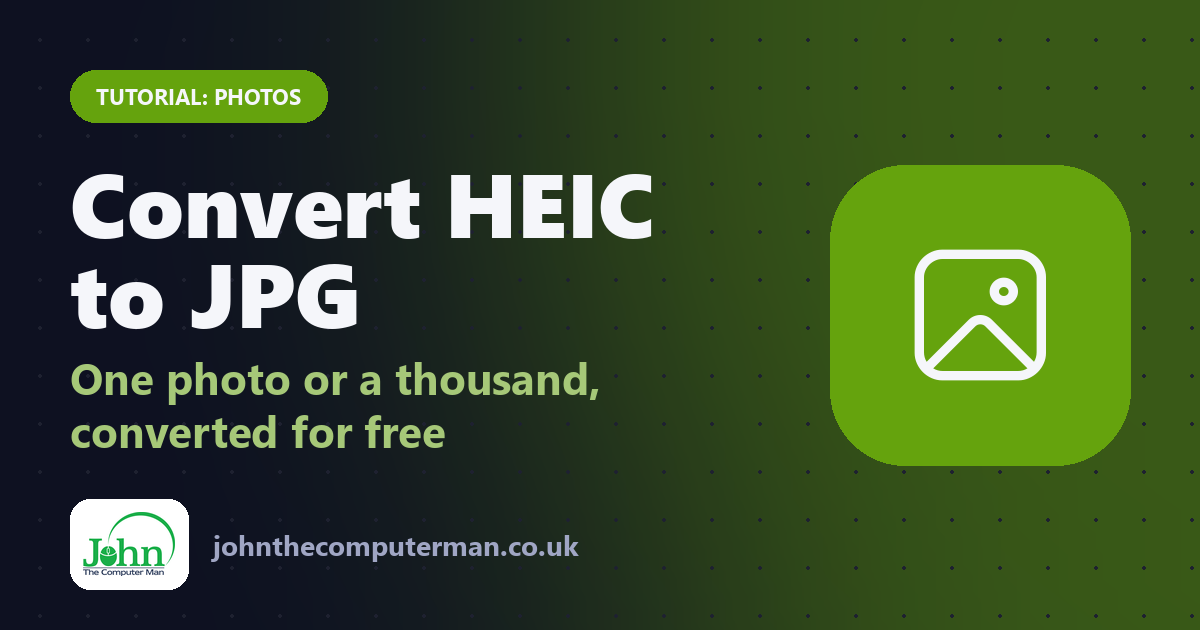 How to Convert HEIC Photos to JPG on a Mac (Free, Even in Bulk)