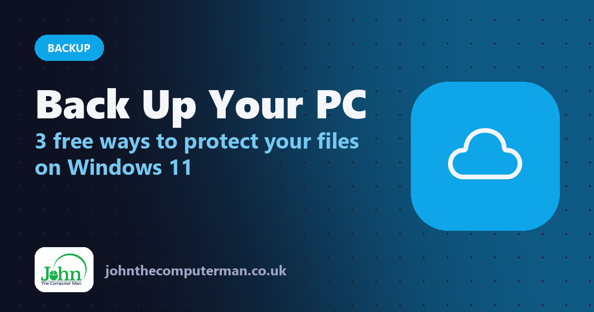 How to Back Up Your Windows 11 PC (3 Free Methods)