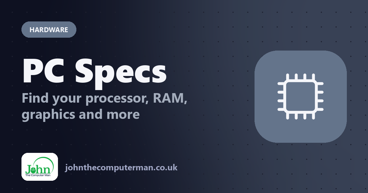 How to Find Your PC's Specs in Windows 11 (Processor, RAM, Graphics and More)
