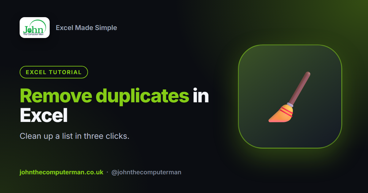 How to Remove Duplicates in Excel (3 Easy Ways)