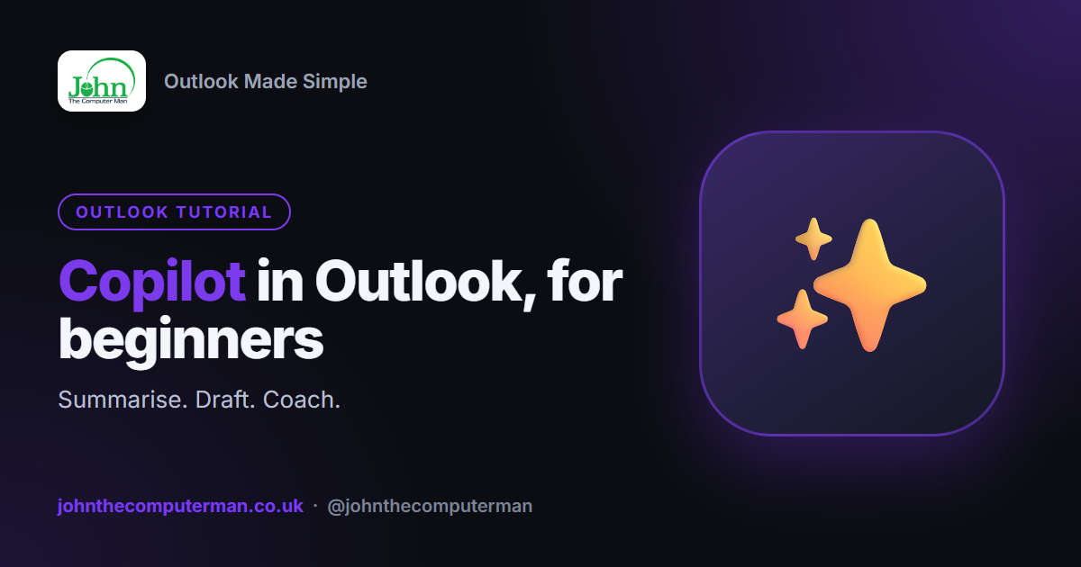How to Use Copilot in Outlook (Draft, Summarise and Coach)