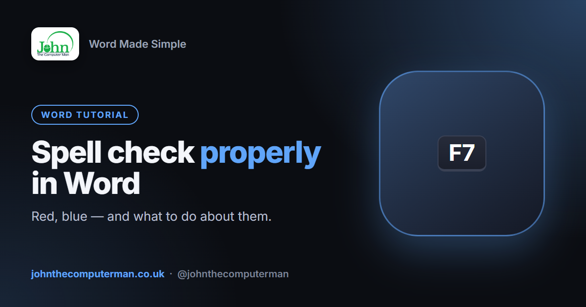How to Use Spell Check and Grammar Check in Word