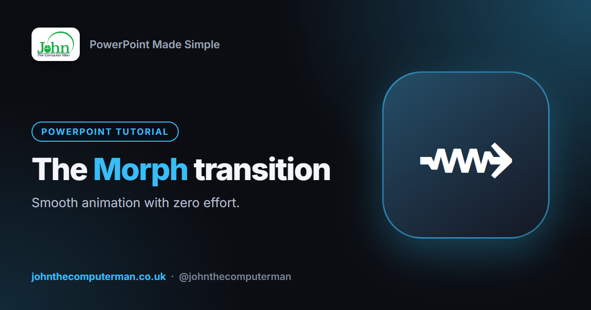 How to Use the Morph Transition in PowerPoint (Smooth Animation, No Effort)