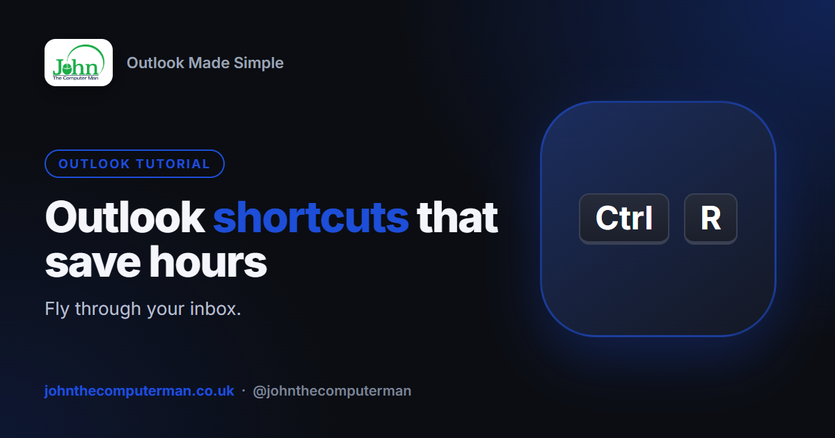 Outlook Keyboard Shortcuts That Save Hours