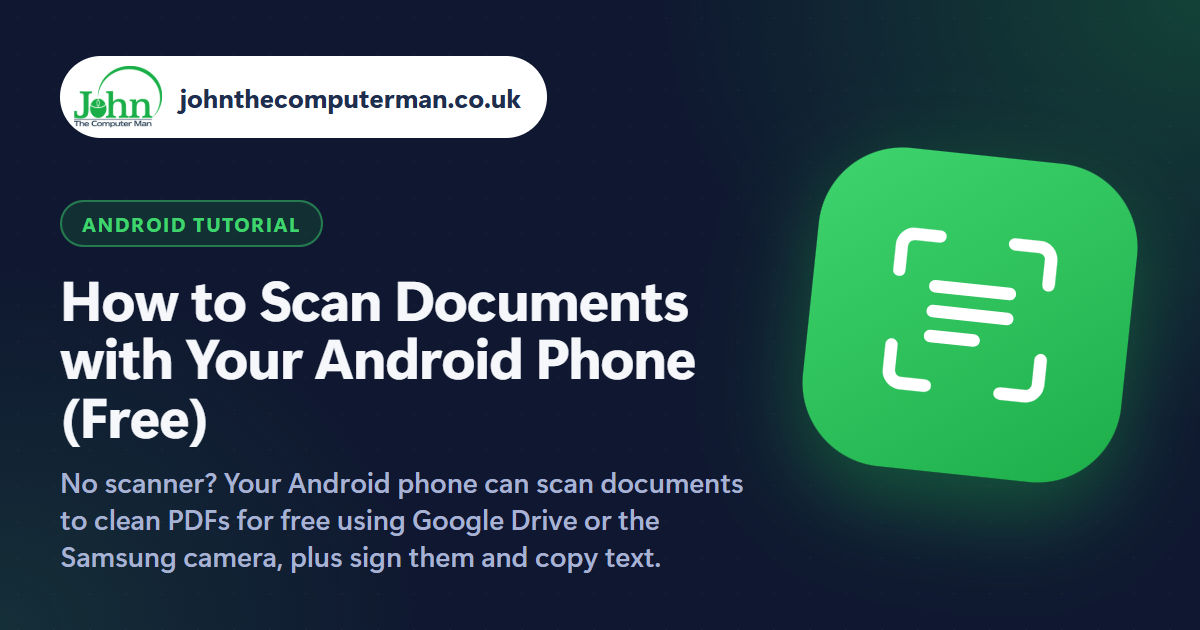 How to Scan Documents with Your Android Phone (Free)