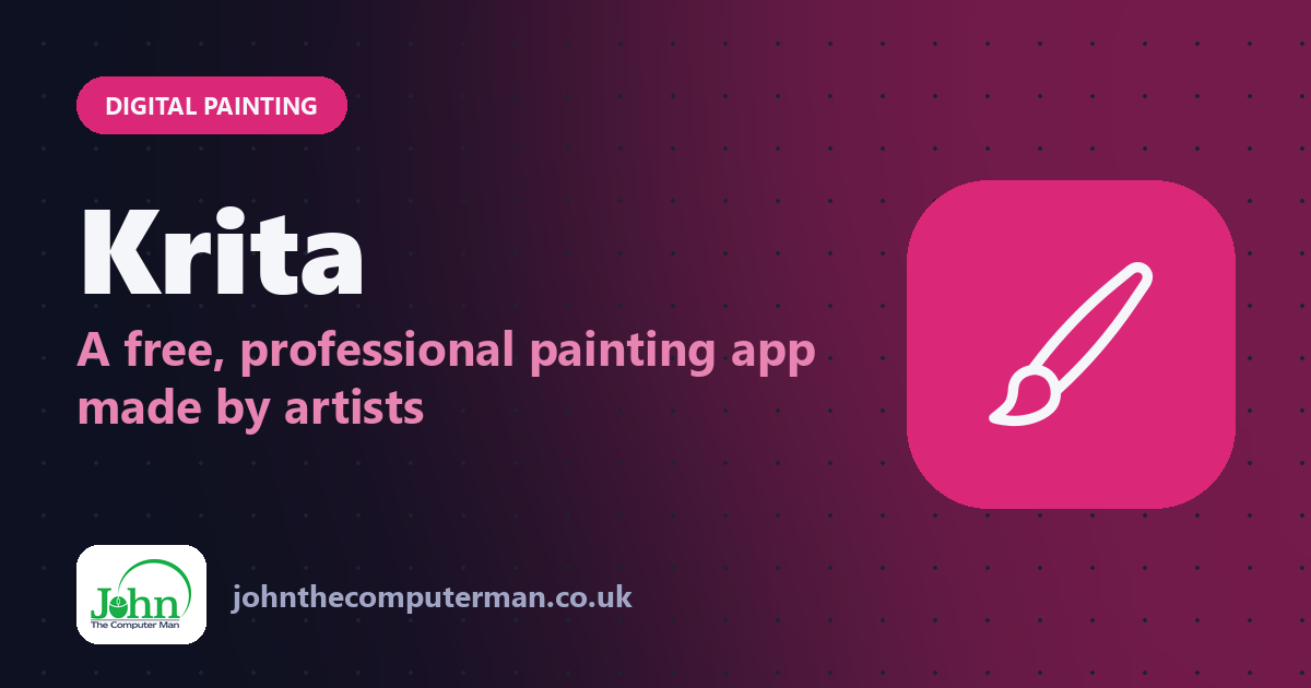 Krita: A free, professional painting app made by artists