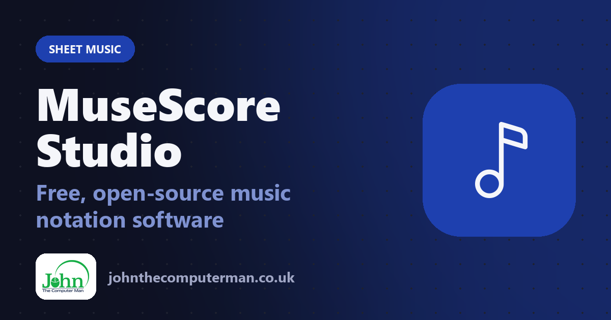MuseScore Studio: Free, open-source music notation software