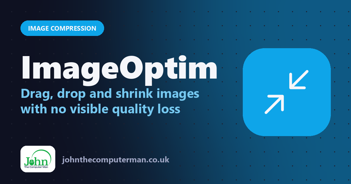 ImageOptim: Drag, drop and shrink images with no visible quality loss
