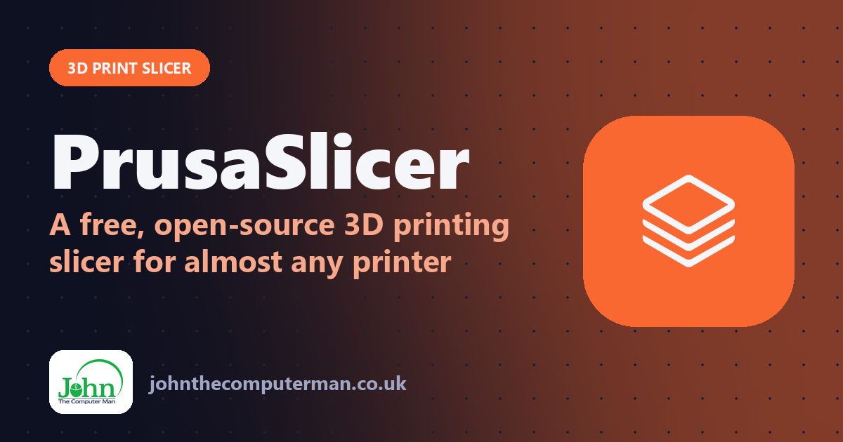 PrusaSlicer: A free, open-source 3D printing slicer for almost any printer