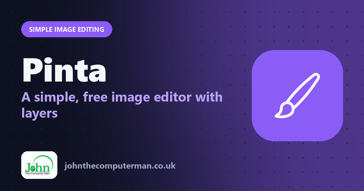 Pinta: A simple, free image editor with layers