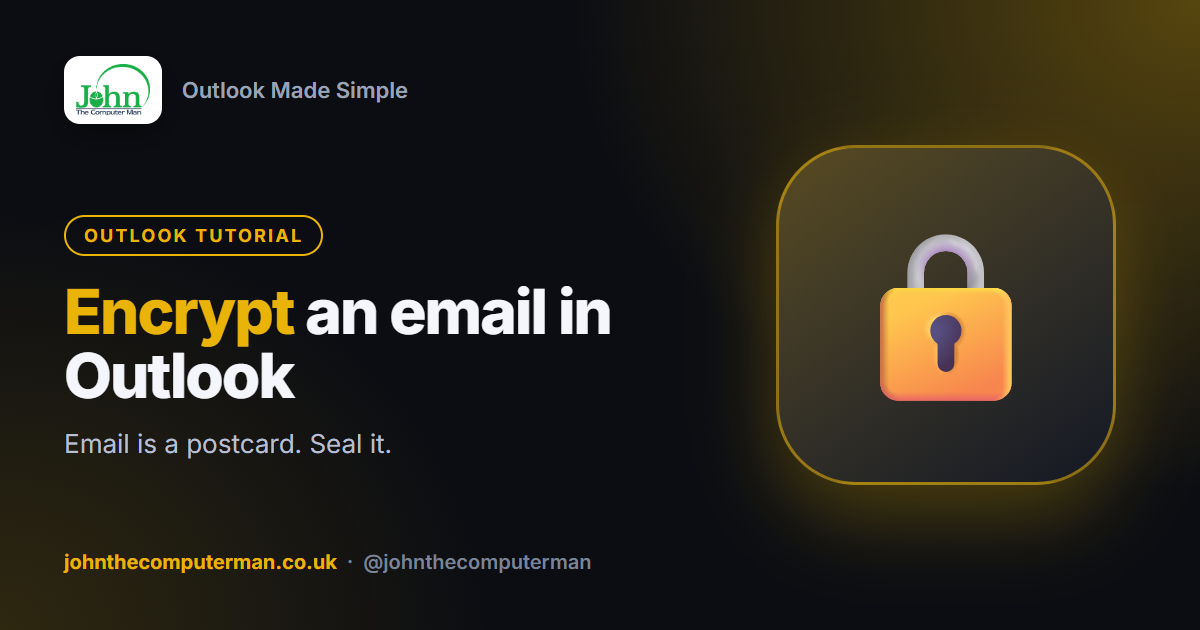 How to Encrypt an Email in Outlook (and Mark It Confidential)