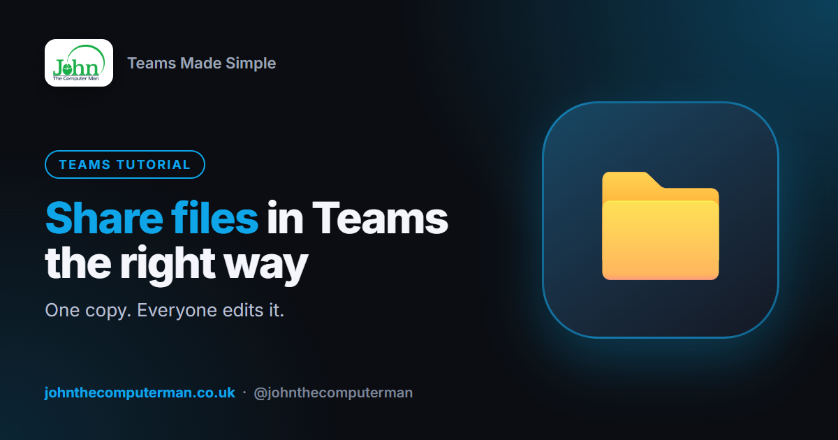 How to Share Files in Microsoft Teams (Chats and Channels)