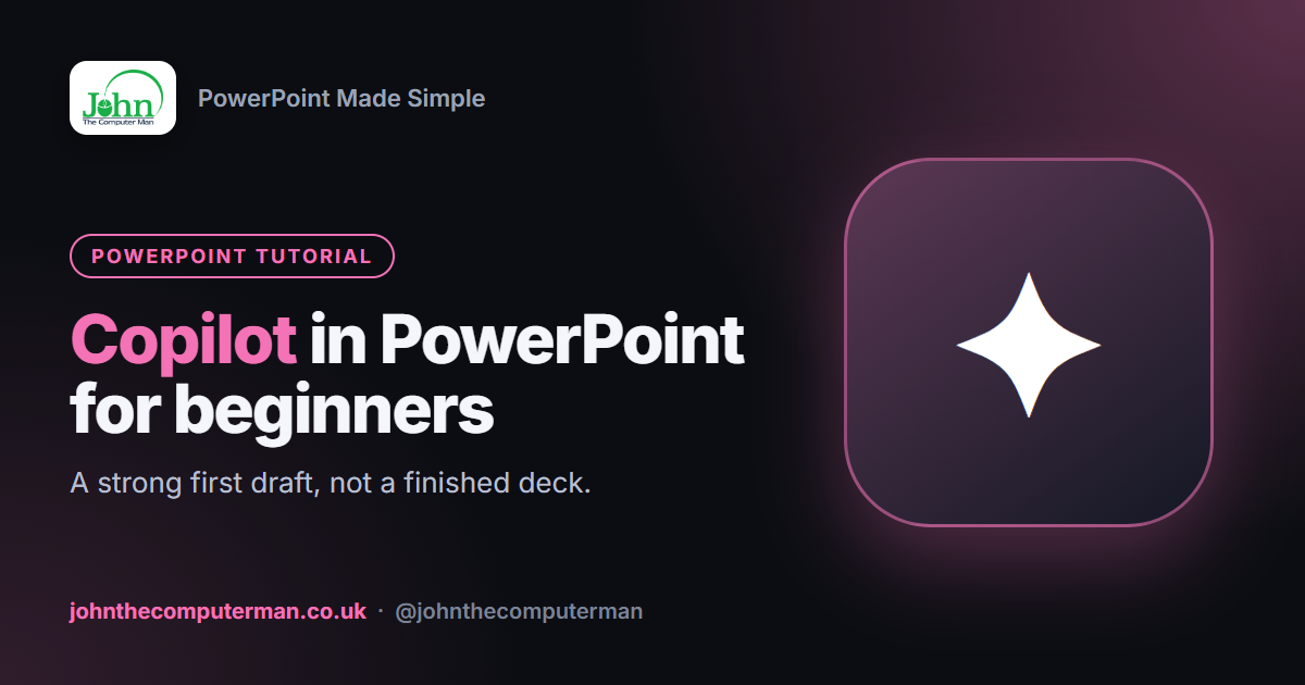 How to Use Copilot in PowerPoint (Beginner's Guide)