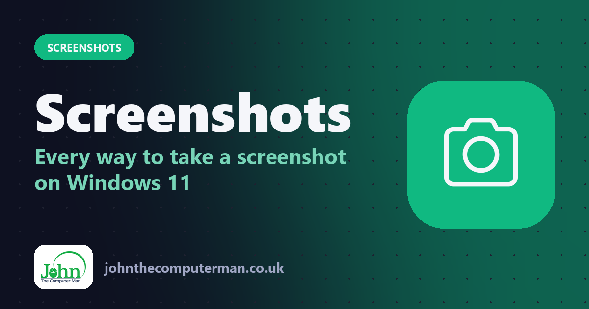 Screenshots: Every way to take a screenshot on Windows 11