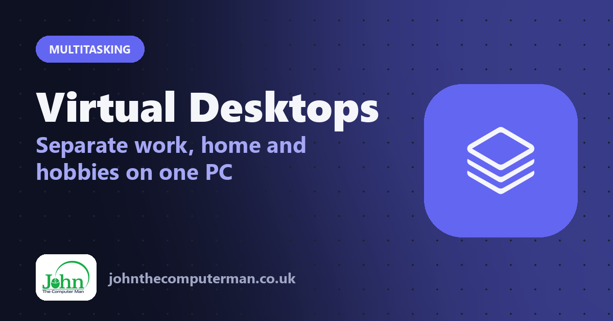 Virtual Desktops: Separate work, home and hobbies on one PC