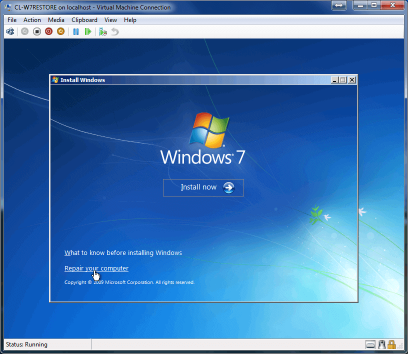 windows 7 hyper v enabling