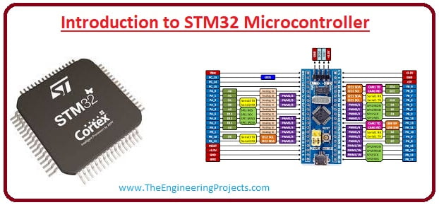 STM32 microcontroller pinout and surface mounted chip demonstration