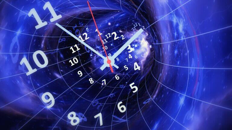 Stylised clock to show the fix for setting the computer time between Windows and Linux if you dual boot