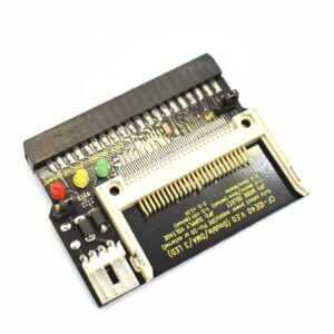An Integrated Drive Electronics (IDE) connector adapter so that a Compact Flash (CF) module could be accessed as a hard drive
