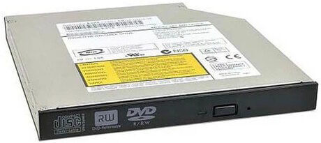 Internal laptop DVD drive