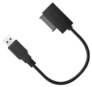 Slimline SATA to USB adapter