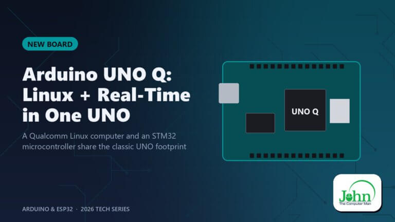 Arduino UNO Q: Linux + Real-Time in One UNO
