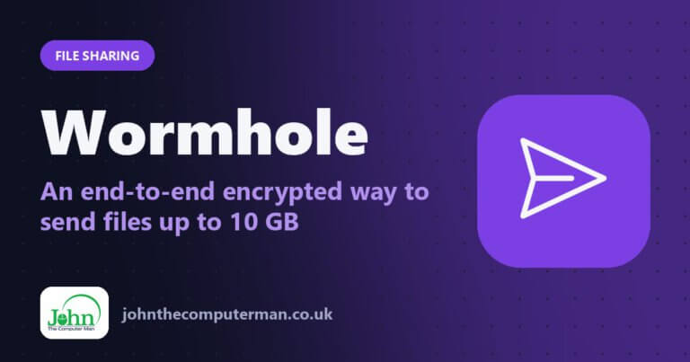 Wormhole: An end-to-end encrypted way to send files up to 10 GB