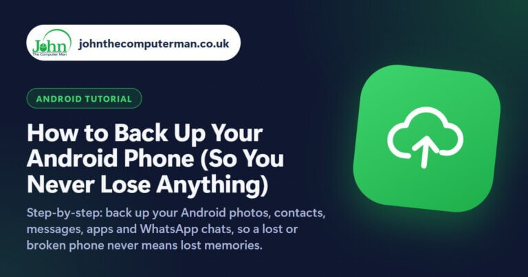 How to Back Up Your Android Phone (So You Never Lose Anything)