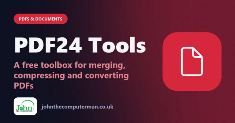PDF24 Tools: A free toolbox for merging, compressing and converting PDFs