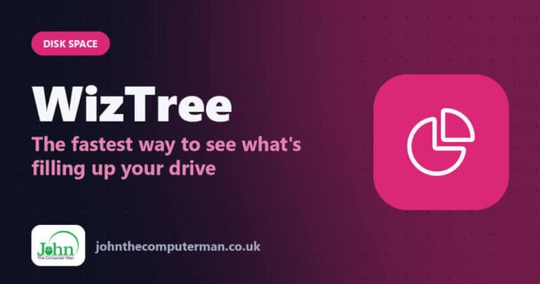 WizTree: The fastest way to see what's filling up your drive