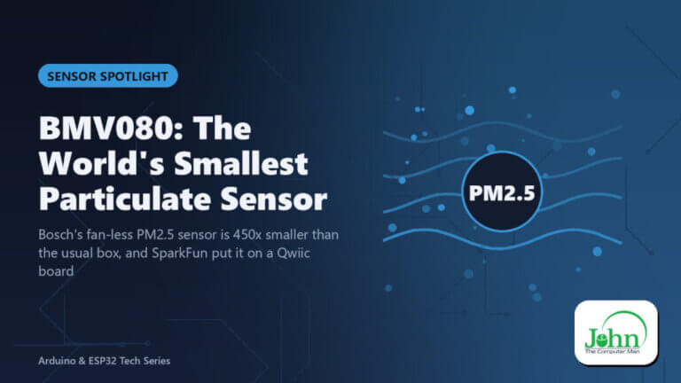 BMV080: The World's Smallest Particulate Sensor