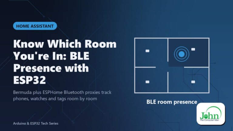 Know Which Room You're In: BLE Presence with ESP32
