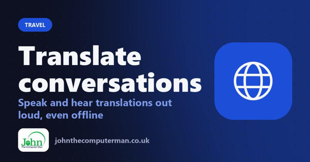 Translate conversations