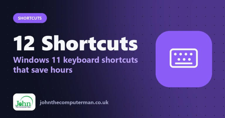 12 Shortcuts: Windows 11 keyboard shortcuts that save hours