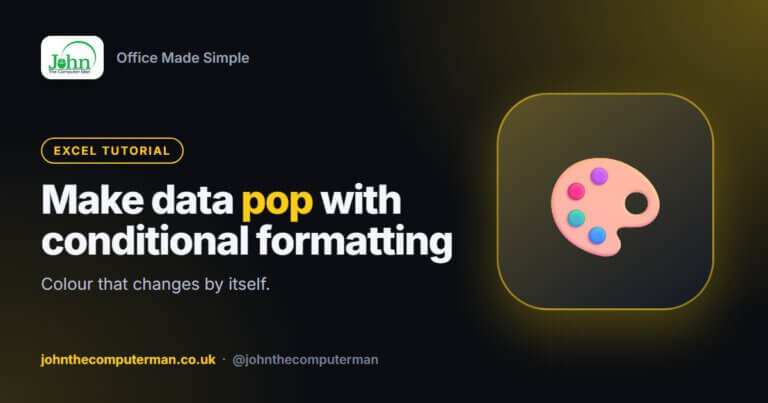 How to use conditional formatting in Excel